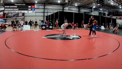 65 kg Champ. Round 2 - Ryan Hartung, Bearcat Wrestling Club vs Desmond Diggs, Cincy RTC