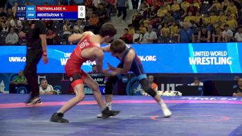 45 kg Final 3-5 - Nika Tsetskhladze, Georgia vs Yurik Mkhitaryan, Armenia