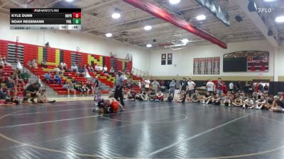High School - 148 lbs Quarterfinals (8 Team) - Kyle Dunn, Hanover Park vs Noah Regemann, Phillipsburg