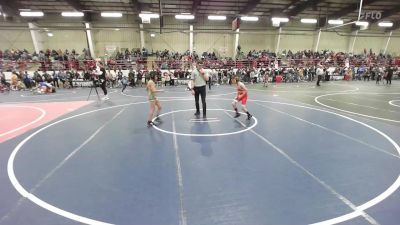 74 lbs Consi Of 4 - Easton Romero, Monte Vista Takedown Club vs Leonel Hernandez, Stout Wr Ac