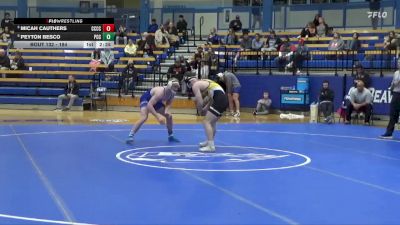 184 lbs Cons. Round 3 - Micah Cauthers, Cloud County Community College vs Peyton Besco, Pratt Community College