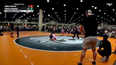 92 lbs Round 1 (4 Team) - Emma Hidalgo, Intergalactic Angels vs Tinsley Maness, ACE WC