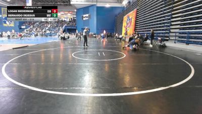 215 lbs Champ. Round 1 - Logan Biederman, Council Rock North vs Bernardo DeJesus, Williamstown