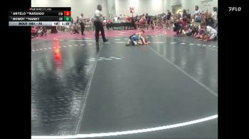 70 lbs Semifinal - Anyelo **Naranjo, Eagle Empire Wrestling vs Rowdy **Haney, Grindhouse