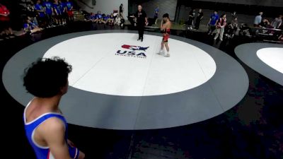 132 lbs Josiah Gonzalez, IEWA - Inland Empire Wrestling Association vs Rainer Grabenkort, CMWA - Coastal Mountain Wrestling Association