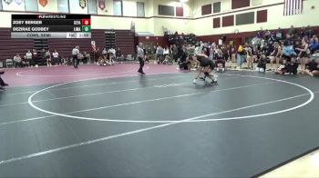 JV-4 lbs Cons. Semi - Dezirae Godbey, Linn-Mar vs Zoey Berger, Cedar Falls