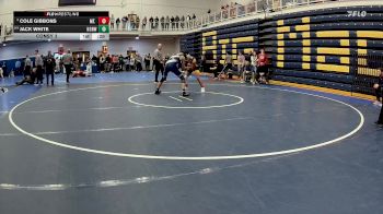152 lbs Consy 3 - Cole Gibbons, Mt. Lebanon vs Jack White, Norwin