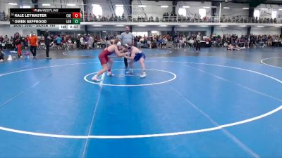 Silver 149 lbs Champ. Round 2 - Kale Leymaster, Coe vs Owen Seffrood, Loras