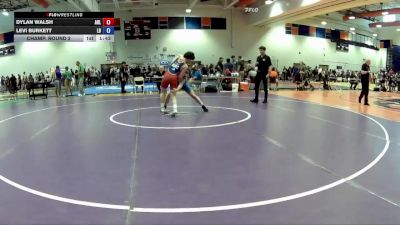 132 lbs Champ. Round 2 - Dylan Walsh, Arlington vs Levi Burkett, Legacy Dragons