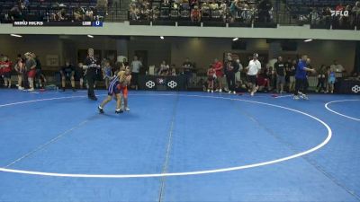 71 lbs Cons. Sub-quarters - Macoy Heishman, Big Game Wrestling Club vs Niiko Hicks, Lake Superior Ojibwe Wrestling Club