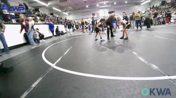 49-55 lbs Rr Rnd 3 - Kinsey Mabe, Quezada Wrestling Academy vs Wrynlee Hauenstein, Tiger Trained Wrestling