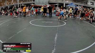 84 lbs Placement (4 Team) - Lee Delia, Elite Squeeze vs Michael Menyo, Triumph Trained