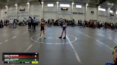 56 lbs Round 3 (10 Team) - Kenji Messiter, NOVA WC vs Nash Hallman, Neighborhood