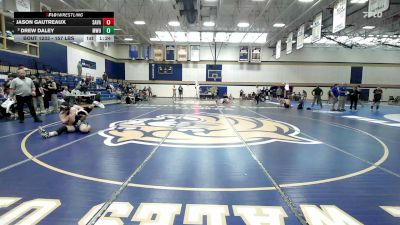 157 lbs Semifinal - Drew Daley, MetroWest United vs Jason Gautreaux, Savage Wrestling Academy
