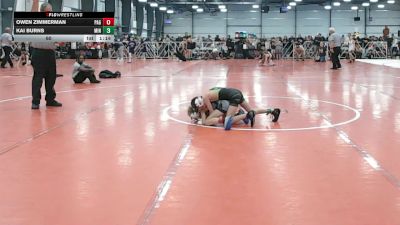 60 lbs Round 3 - 12:00pm Friday - Owen Zimmerman, PA Gold vs Kai Burns, Minions