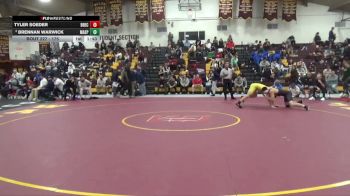 175 lbs Champ. Round 1 - Brennan Warwick, Massillon Perry vs Tyler Soeder, Brecksville