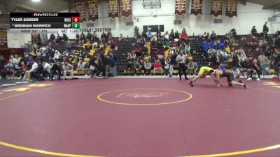 175 lbs Champ. Round 1 - Brennan Warwick, Massillon Perry vs Tyler Soeder, Brecksville