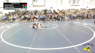 93 lbs Champ. Round 1 - Zekial Soltau, Brawler Elite vs Myca Capen, Club Not Listed