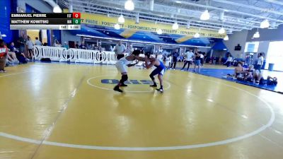 132 lbs Round 7 (8 Team) - Matthew Kowitski, Inner Champ WC vs Emmanuel Pierre, Team First Strike WC
