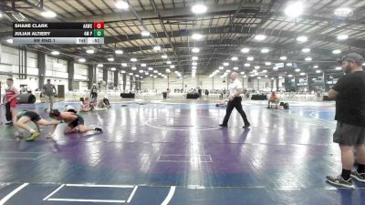 110 lbs Rr Rnd 1 - Shane Clark, All American Wrestling Club Blue - EL vs Julian Altiery, 4M Power - EL