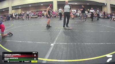 96 lbs Quarterfinal - Bryson Chappell, Haywood Elite vs Ryan Hancock, Creeks