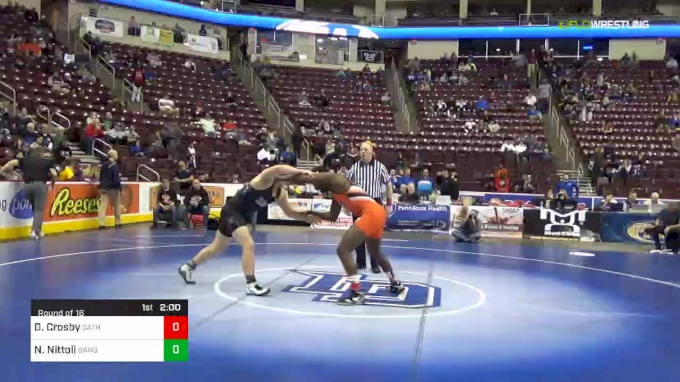 220 lbs Round Of 16 - Dorian Crosby, Cathedral Prep vs Nick Nittoli, Bangor