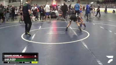 80 lbs Cons. Round 5 - Gabe Busen, Falcon WC (SMCC) vs Edward Moore Jr, Simmons Academy Of Wrestling