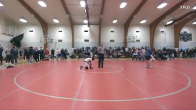 106 lbs Quarterfinal - Matteo Abu El-Haj, Abington Friends School vs Lucas Forman, Wyoming Seminary