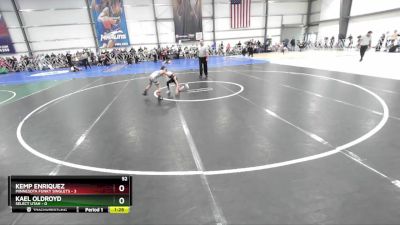 52 lbs Rd# 2 10:30am Friday - Kemp Enriquez, Minnesota Funky Singlets vs Kael Oldroyd, SELECT Utah