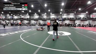 138 lbs Consi Of 32 #2 - Victor Velez, Danbury vs Jack Cusumano, Sachem North