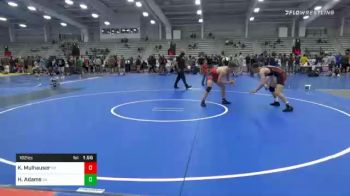 182 lbs Quarterfinal - Kole Mulhauser, NY vs Hunter Adams, GA