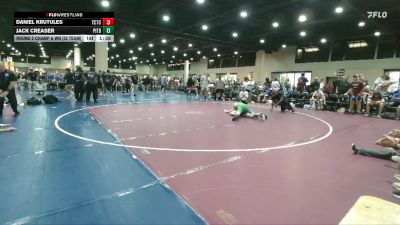 144 lbs Round 2 Champ & Wb (32 Team) - Daniel Krutules, The Colliseum Training Center vs Jack Creaser, Florida Pittbulls