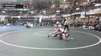 126 lbs Cons. Round 1 - Charlie Klein, Minneapolis Lions vs Mason Hughes, Eureka HS
