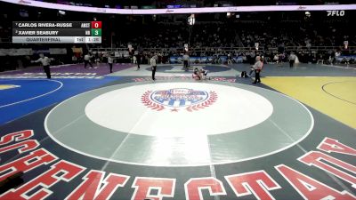 I-110 lbs Quarterfinal - Carlos Rivera-Russe, Amsterdam vs Xavier Seabury, North Babylon