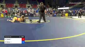 220 lbs Round Of 32 - Nicholas Casad, Indiana vs Max Balow, Minnesota