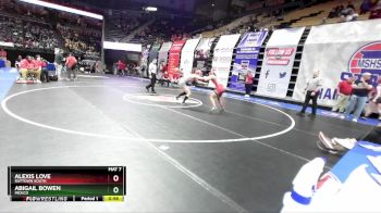 135 Class 1 lbs Cons. Round 1 - Alexis Love, Raytown South vs Abigail Bowen, Mexico