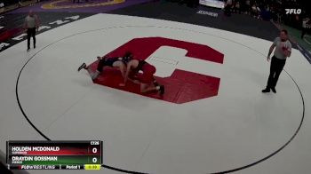 Cons. Round 2 - Holden McDonald, Superior vs Draydin Gossman, Pierce