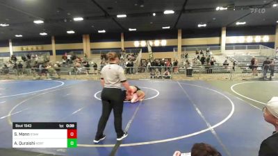 157 lbs Consi Of 64 #2 - Sam Mann, Stampede WC vs Abdul Quraishi, North Coast Grapplers