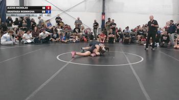 58 lbs Rr Rnd 4 - Alexis Nicholas, Maryland Mana - W vs Anastasia Rodnikova, Wyoming Seminary - W