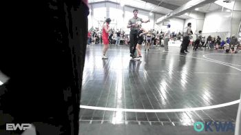 74 lbs Rr Rnd 3 - Savannah Van Dusen, Tecumseh Youth Wrestling vs Kenzie Lemings, Eufaula Ironheads Wrestling Club