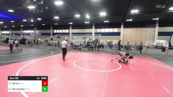 90 lbs Consi Of 8 #1 - Elijah Heron, Aspire Higher USA WC vs Charlie Hernandez, Federal Way Spartans