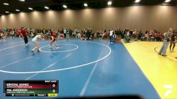 113-118 lbs Round 1 - Mia Anderson, Nebraska Wrestling Academy vs Krystal Gomez, Alamo City Wrestling Club