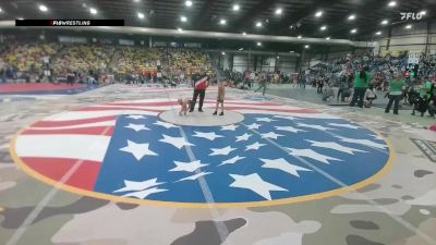 HWT 56-63 lbs Round 2 - Skylar Arias, Windy City Wrestlers vs Isabella Schmidt, Mandan Wrestling Club