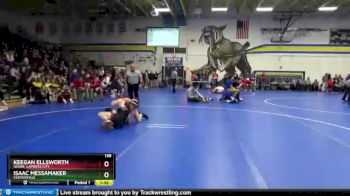 138 lbs Cons. Round 2 - Keegan Ellsworth, Union, LaPorte City vs Isaac Messamaker, Centerville