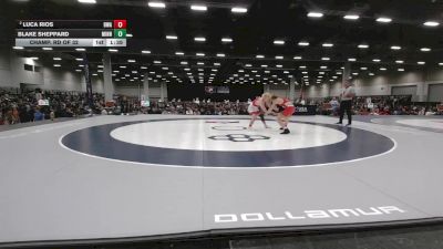 144 lbs Champ. Rd Of 32 - Blake Sheppard, Minnesota vs Luca Rios, Boneyard Wrestling Academy