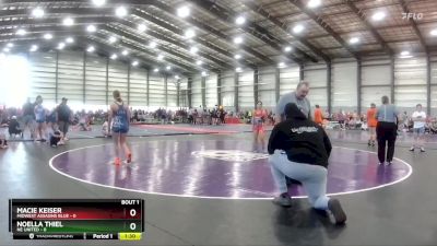 117 lbs Finals (8 Team) - Lilli Cooper, Midwest Assasins Blue vs Nadia Fuentes, Girls With Grit Blue