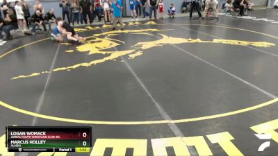 149 lbs Round 2 - Marcus Holley, Alaska vs Logan Womack, Juneau Youth Wrestling Club Inc.