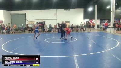 149 lbs Quarters & 1st Wb (16 Team) - Trystin Kibble, Oklahoma Blue vs Guillermo Garcia, Delaware