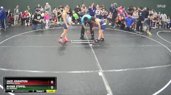 85 lbs Champ. Round 1 - Ryder Stiffel, No Worries vs Jace Johnston, Dorman Youth