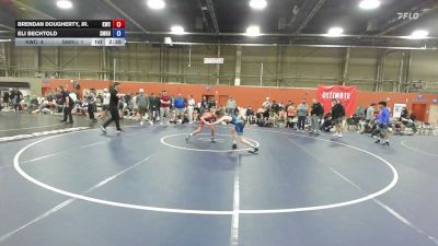 100 lbs Rr Rnd 7 - Brendan Dougherty, Jr., Kraken - BHSE vs Eli Bechtold, Sea-Monkey Round-Up - BHSE